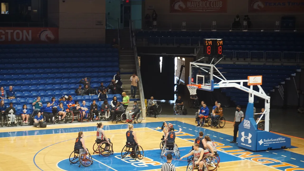 2022 National Intercollegiate Wheelchair Basketball Tournament Women's Championship (Illinois vs. Alabama) 06 (in-game a