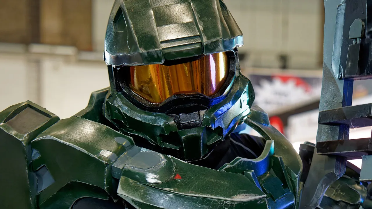 Cosplay of Master Chief from Halo at Made in Asia 2023 - 02