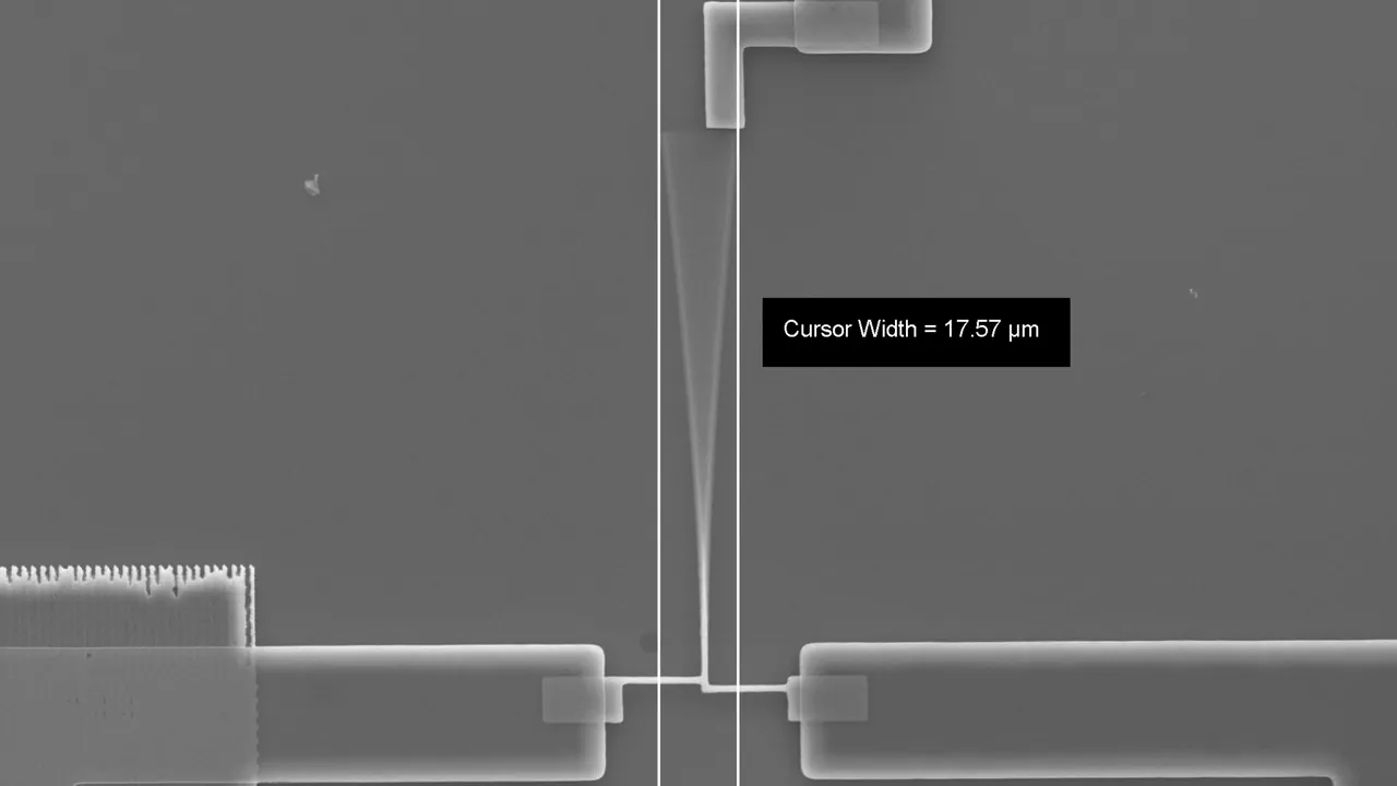 MEMS Microcantilever in Resonance