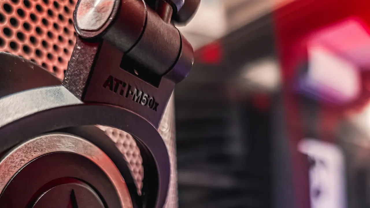 F-EX Records recording studio — Audio-Technica headphones (Moscow, 2025)