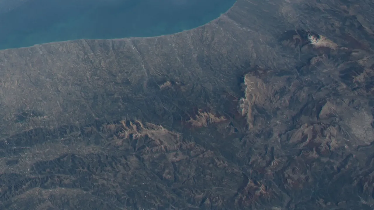 ISS053-E-110790 - View of Italy - Monti Sibillini - Gran Sasso - Apennine Mountains - Adriatic Sea (cropped)