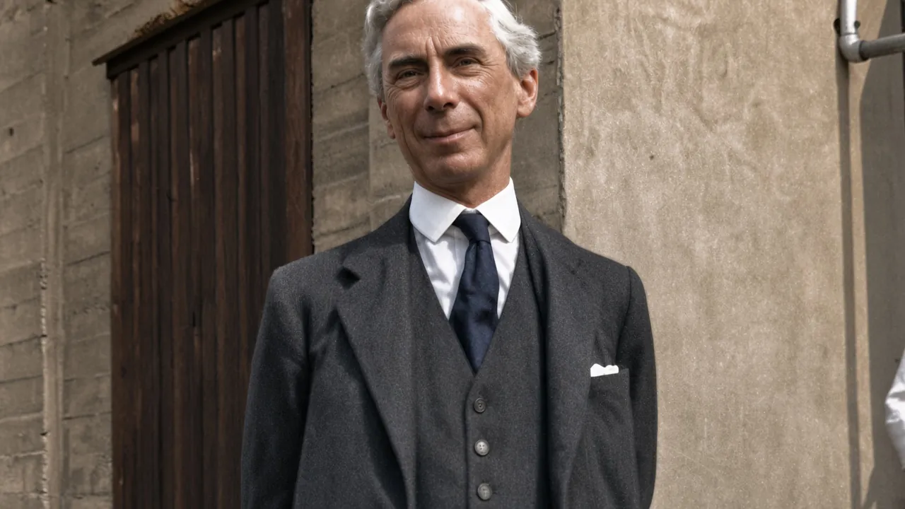 Bertrand Russell at Cal Tech