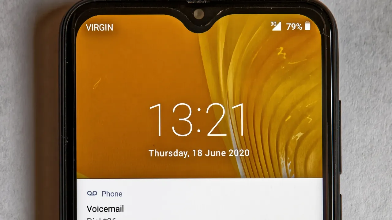 Blackview A60 Smartphone Android mobile phone front face lock screen