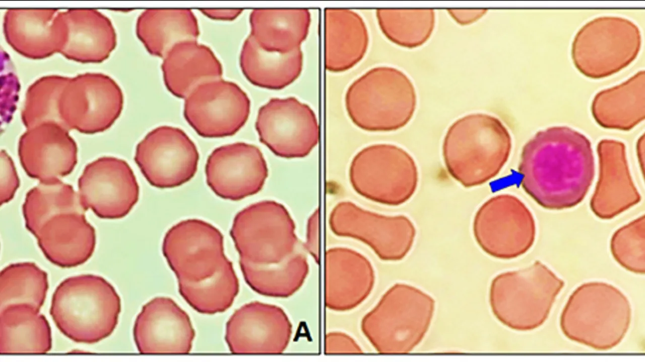 Optical micrographs at 100 × of senior and geriatric dogs