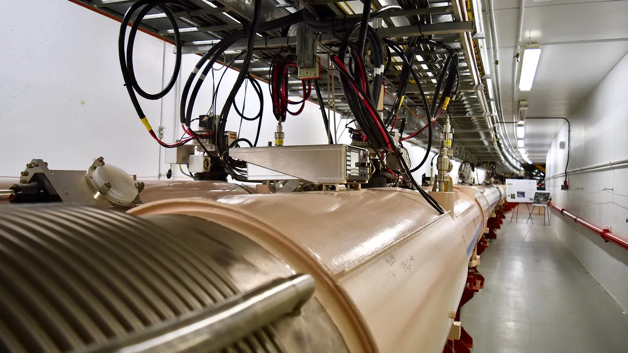 A section of Relativistic Heavy Ion Collider