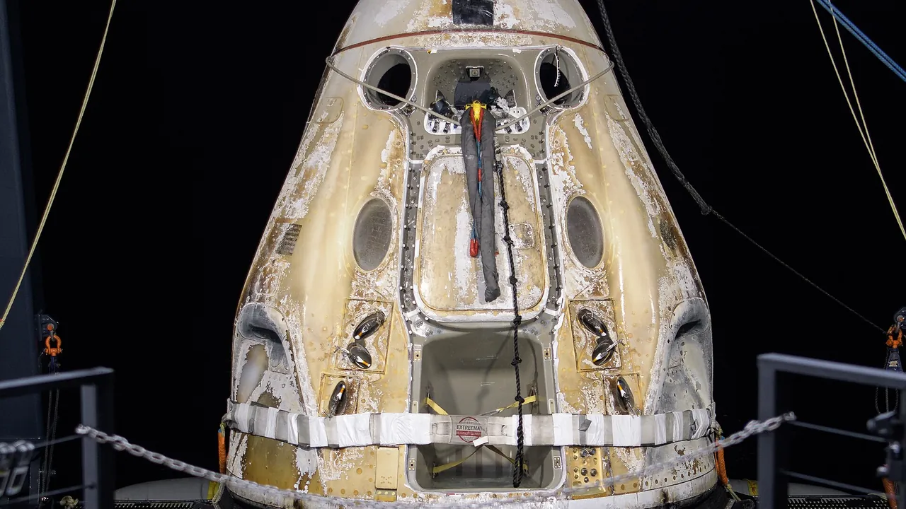 NASA’s SpaceX Crew-1 Splashdown (NHQ202105020016)