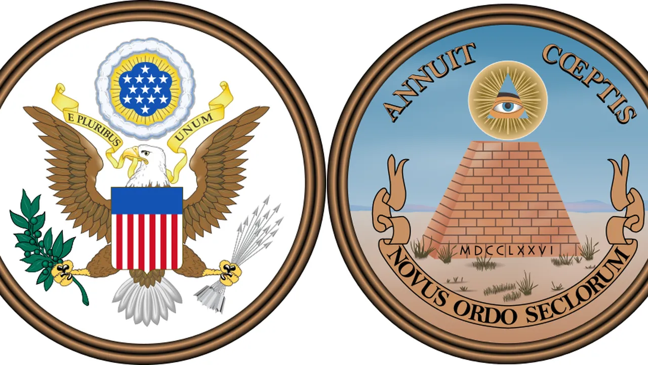 Great Seal of the United States (obverse and reverse)