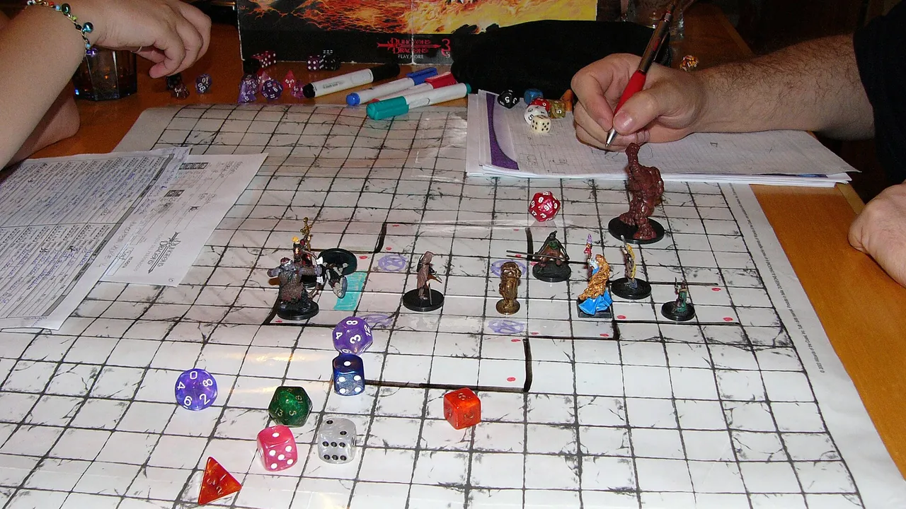 Dungeons and Dragons game