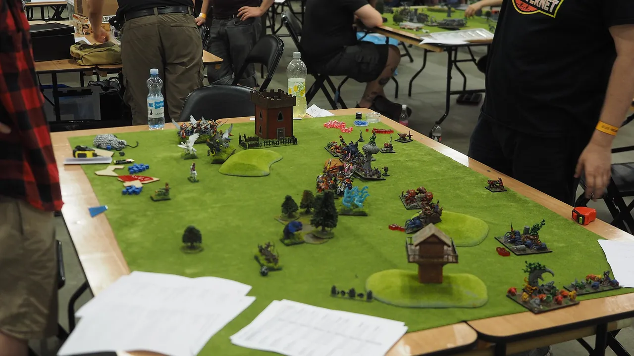 Fantasy tabletop role playing game at RopeCon 2019