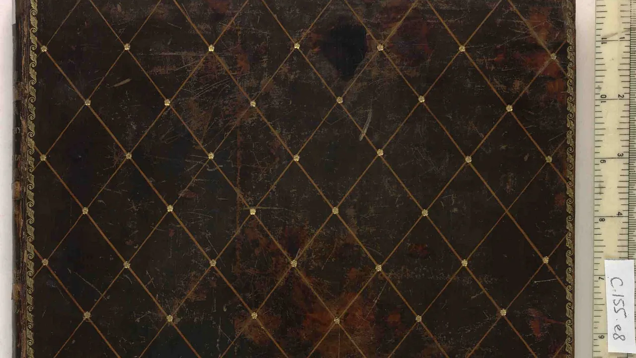 The philosophy of melancholy, a poem in four parts - Upper cover (c155e8)
