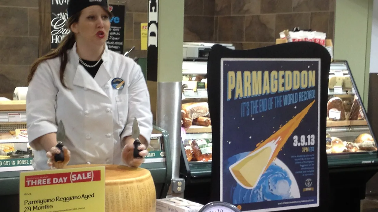 Parmesan Cheese Wheel - Whole Foods