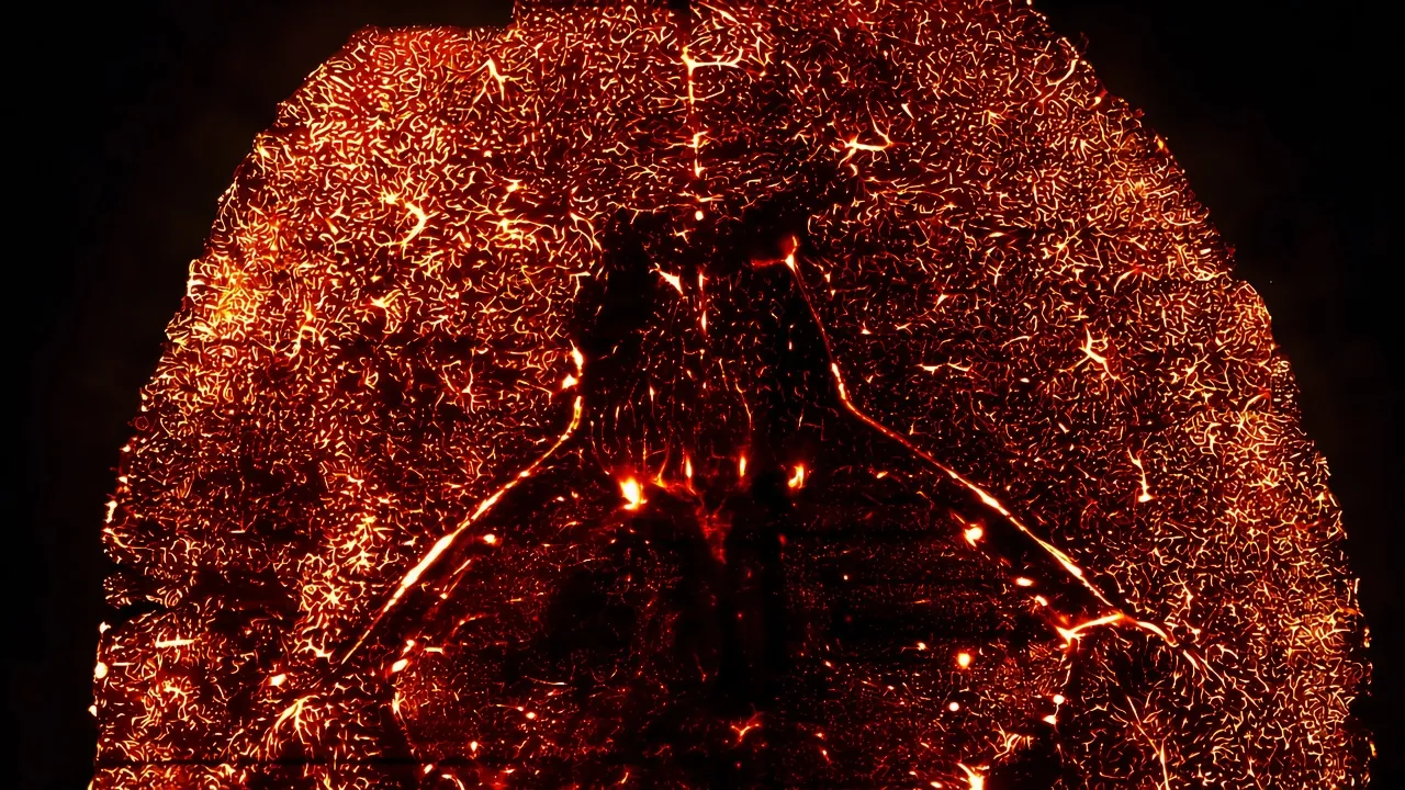 Blood vessels-mouse brain section