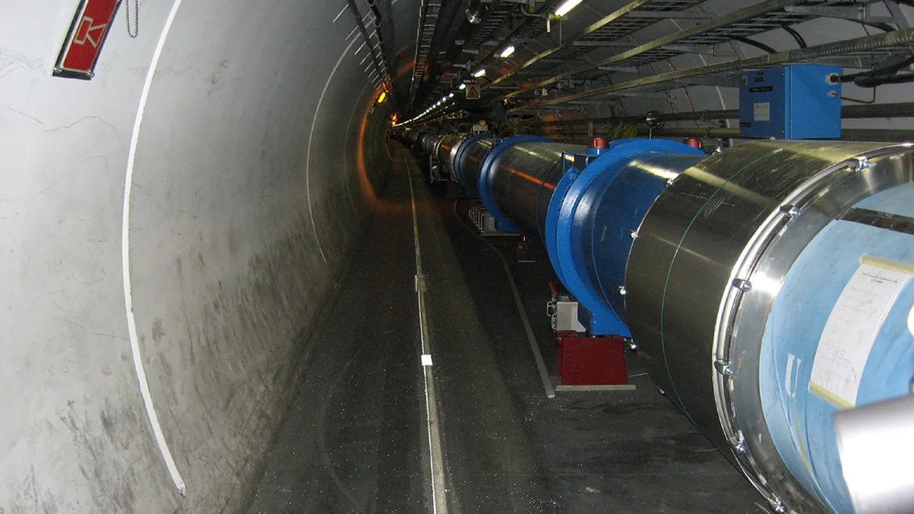Large Hadron Collider dipole magnets IMG 0955