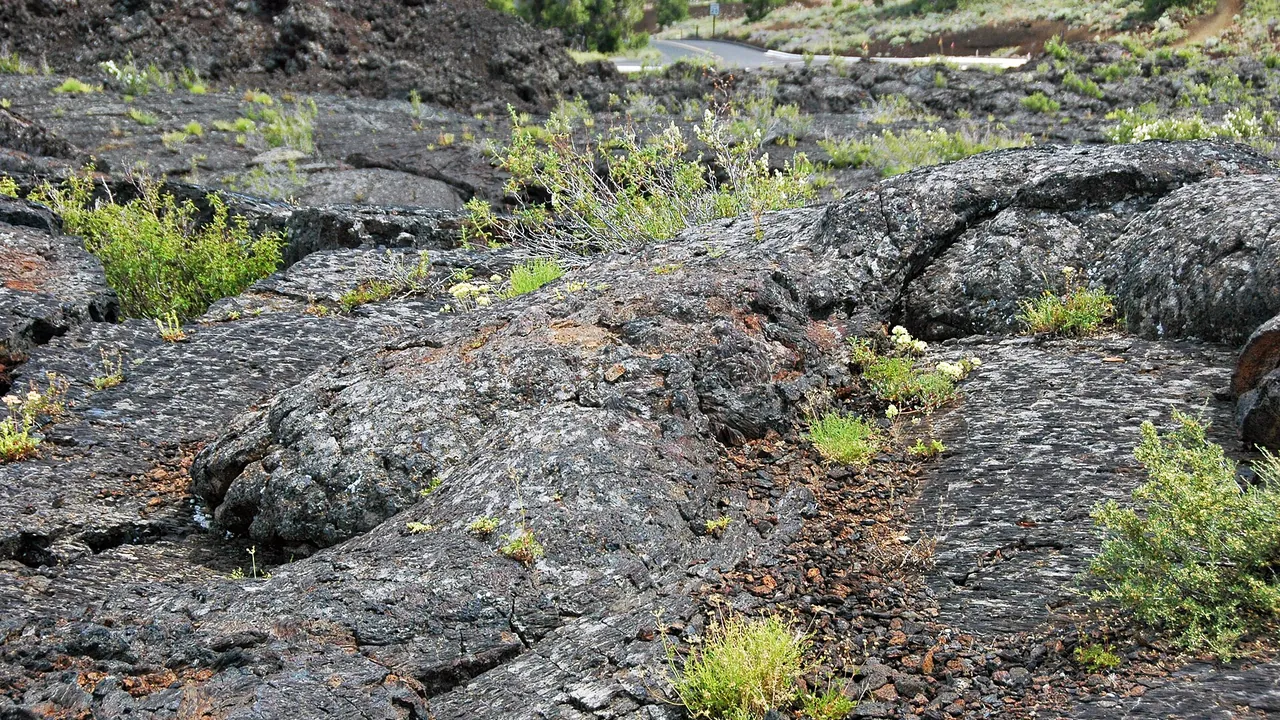Basalt lava flow squeeze-up (North Crater Flow, Holocene, 2.2-2.4 ka; Craters of the Moon Lava Field, Idaho, USA) 13
