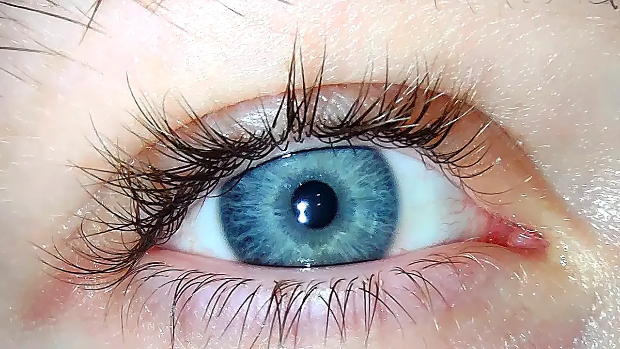 Close up shot of the human eye, 9 August 2024