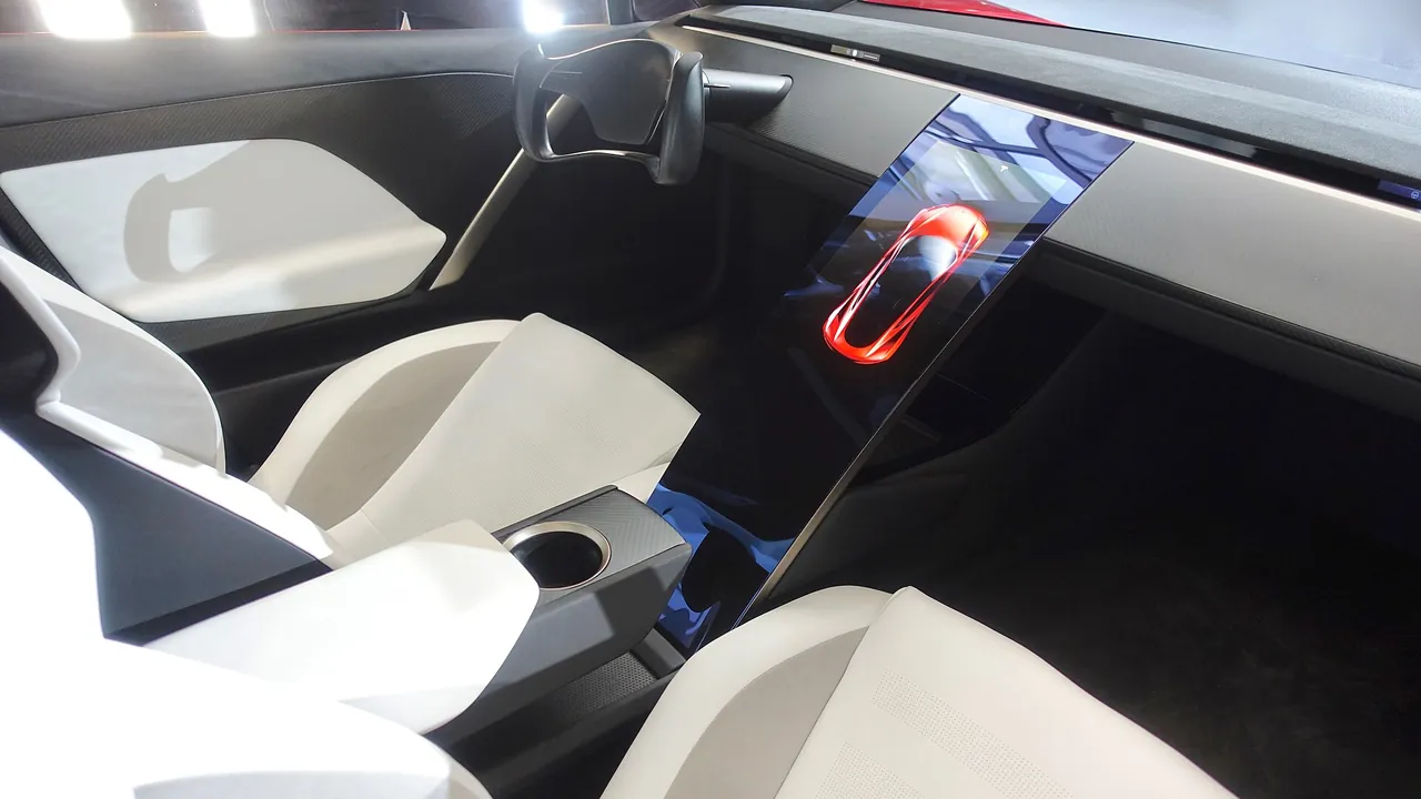 Inside the new Tesla Roadster