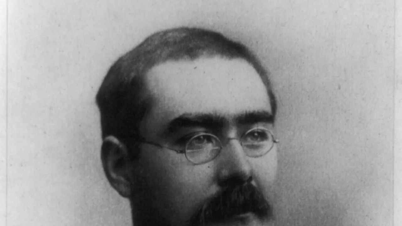 Rudyard Kipling, head-and-shoulders portrait, facing right LCCN89715806