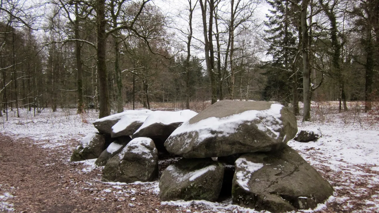 Hunebed (dolmen) d8, Anloo, Drenthe, Netherlands - panoramio