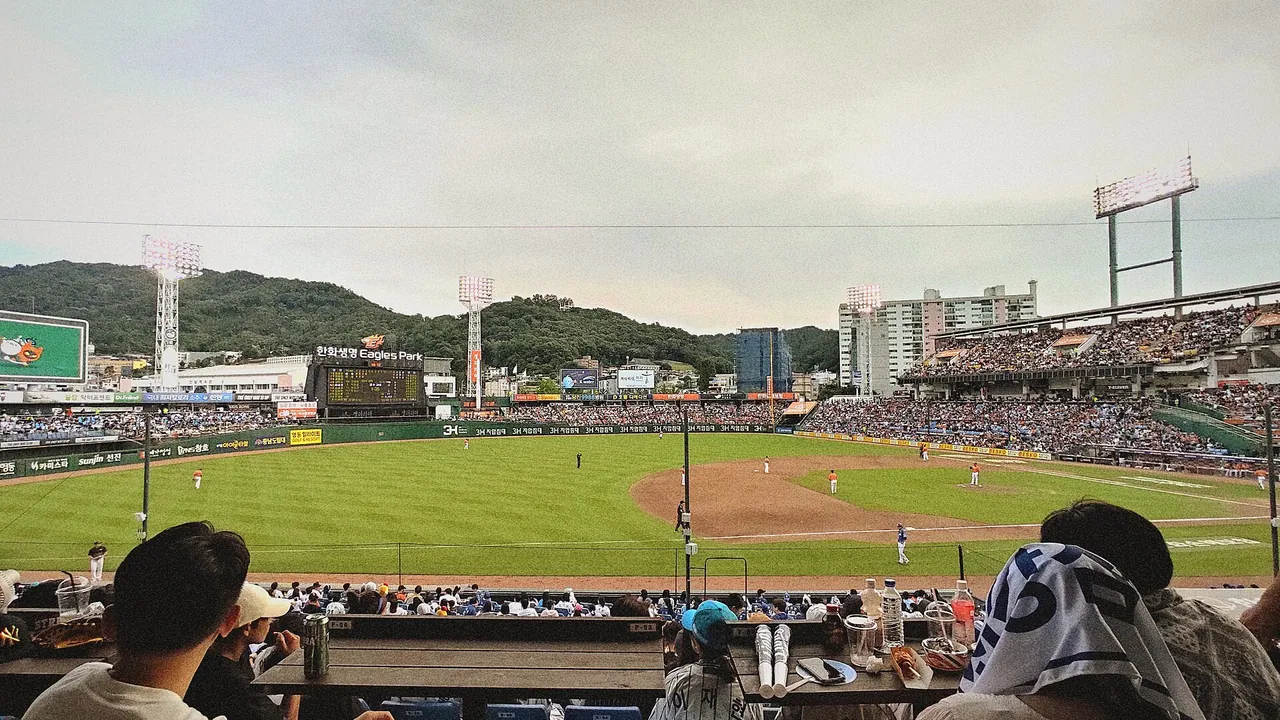 Daejeon Hanbat Baseball Stadium Summer 2023