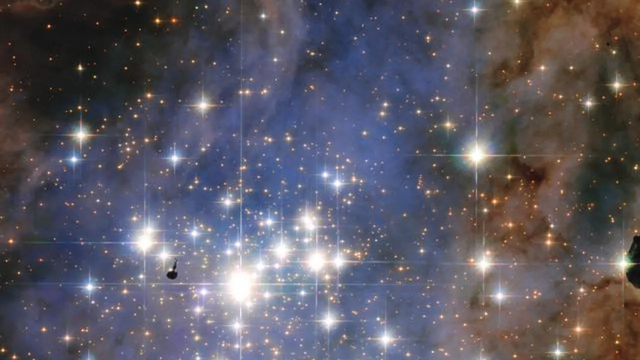 Hubble Unveils a Tapestry of Dazzling Diamond-Like Stars