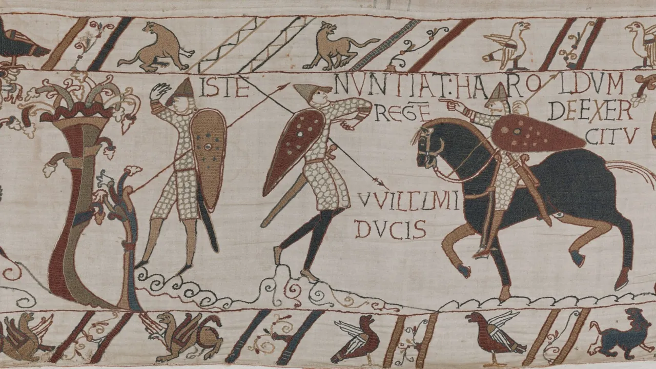 Bayeux Tapestry Scene 50 (cropped)