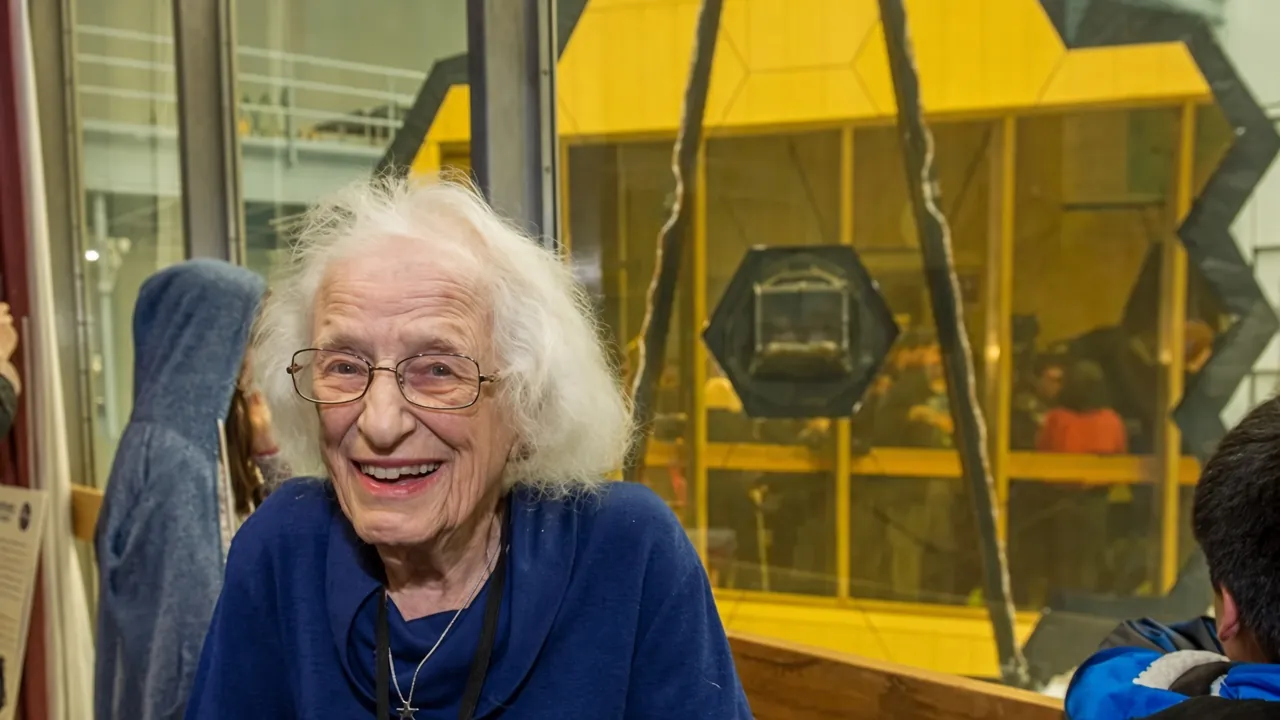 Dr. Nancy Grace Roman visits James Webb Space Telescope (JWST) a