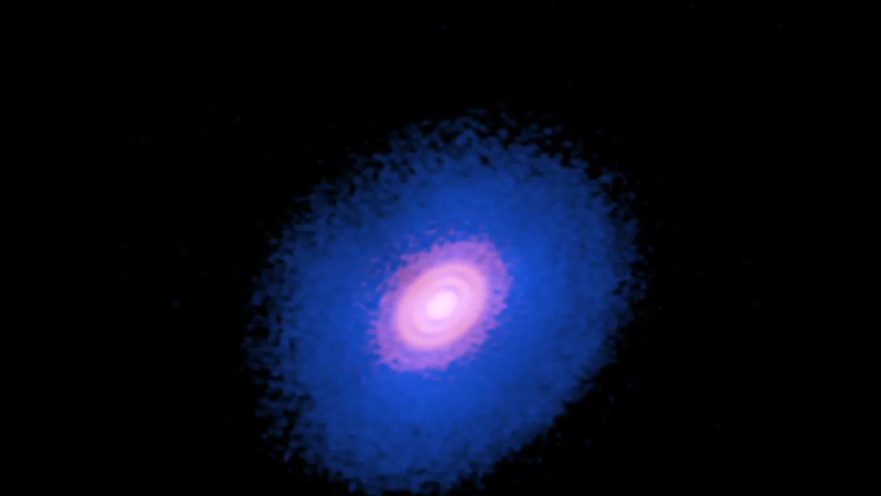 HD 163296 protoplanetary disk by ALMA (16CB25B)