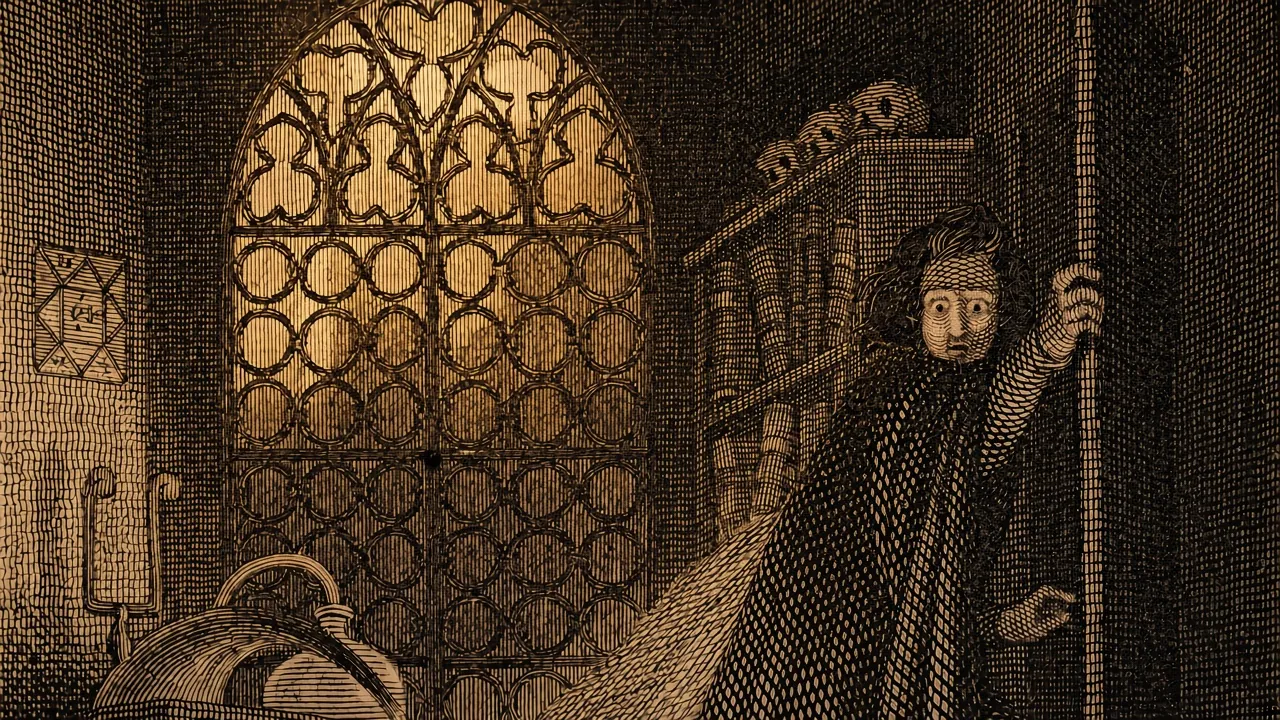 Frontispiece to Frankenstein 1831