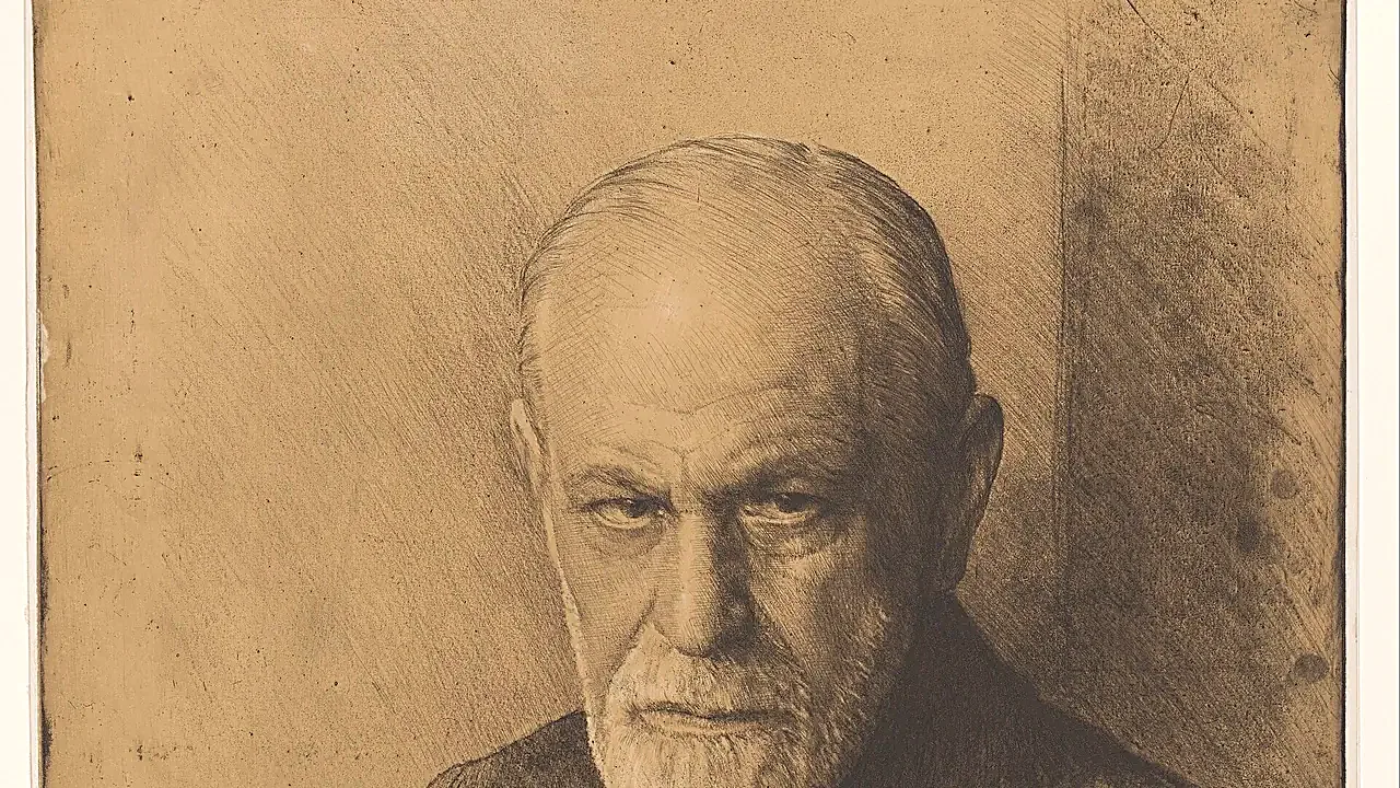 Portret van Sigmund Freud, RP-P-OB-25.573