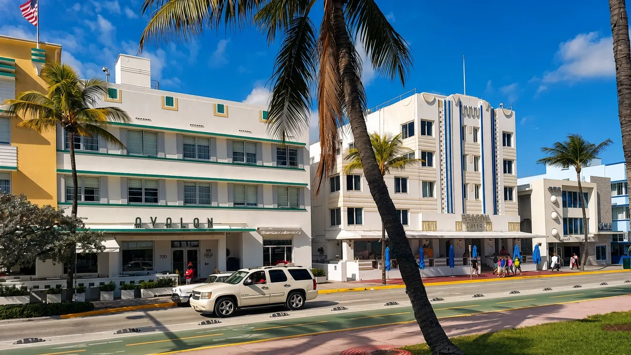 Miami Beach - Hotels along Ocean Drive (2023)