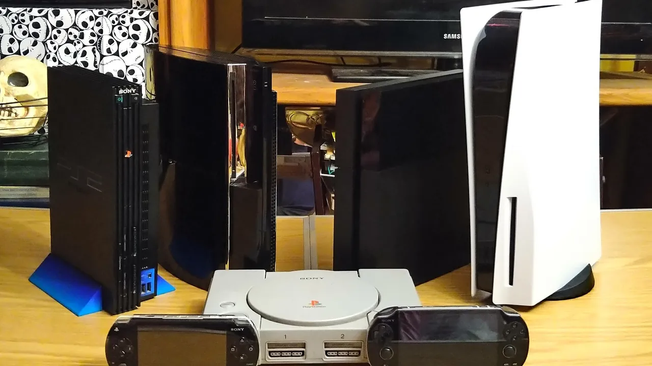All PlayStations (1-5, PSP, & Vita)