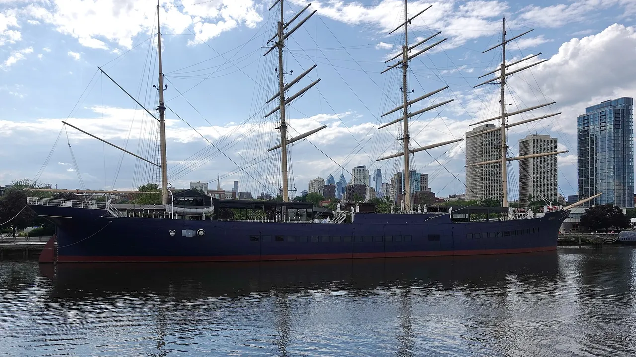 Moshulu at Penn's Landing in Philadelphia 20240529