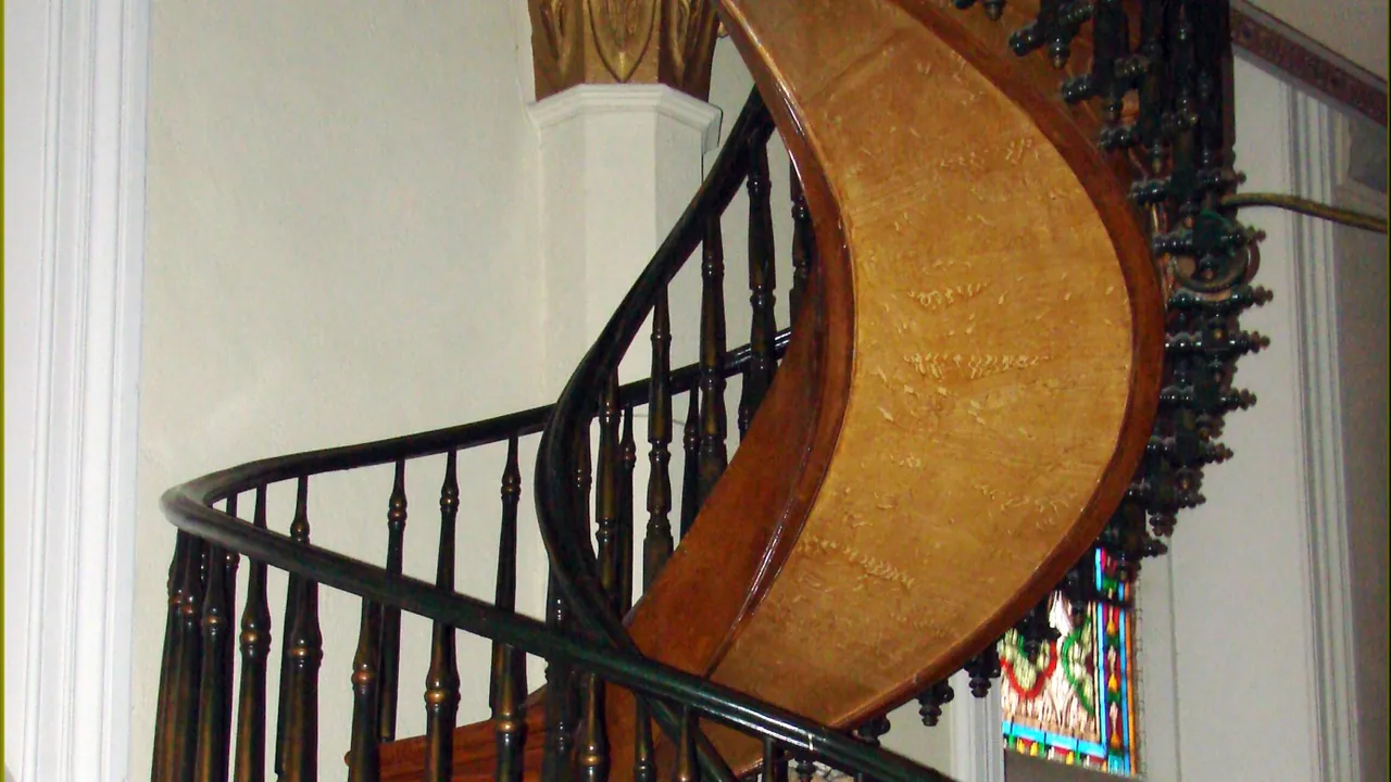 Loretto Chapel, Miraculous Staircase, Santa Fe, NM 7-29-13c (11388312024)