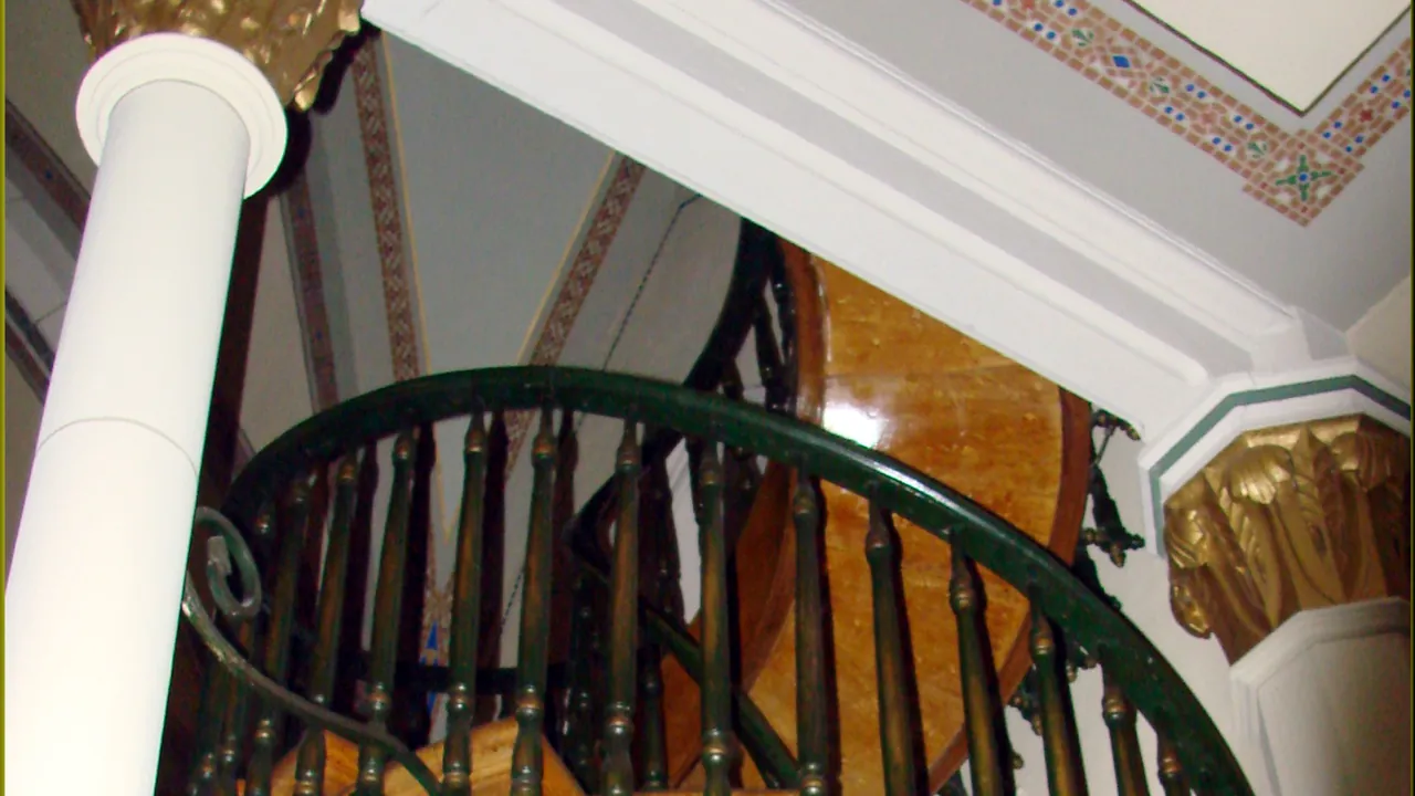 Loretto Chapel, Miraculous Staircase, Santa Fe, NM 7-29-13e (11388311844)