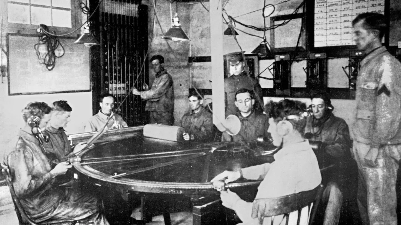 Plotting room - Whistler-Hearn plotting board