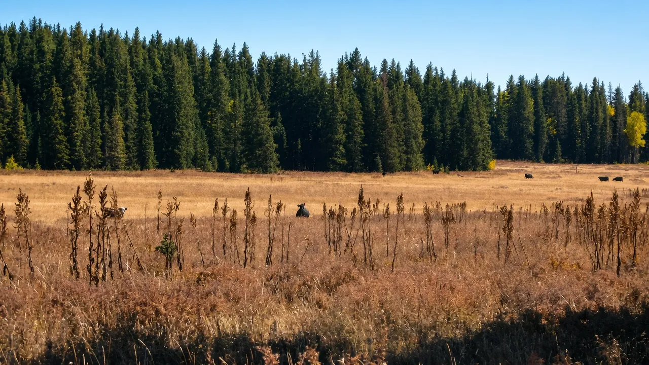Cattle atop Grand Mesa, Colorado