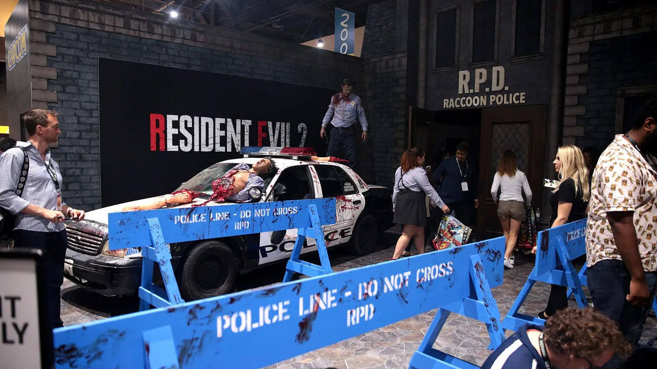 Resident Evil 2 booth (42876774084)