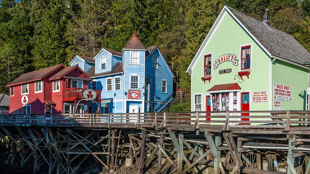 2018-09-21 Creek Street Historic District, Ketchikan, Alaska USA