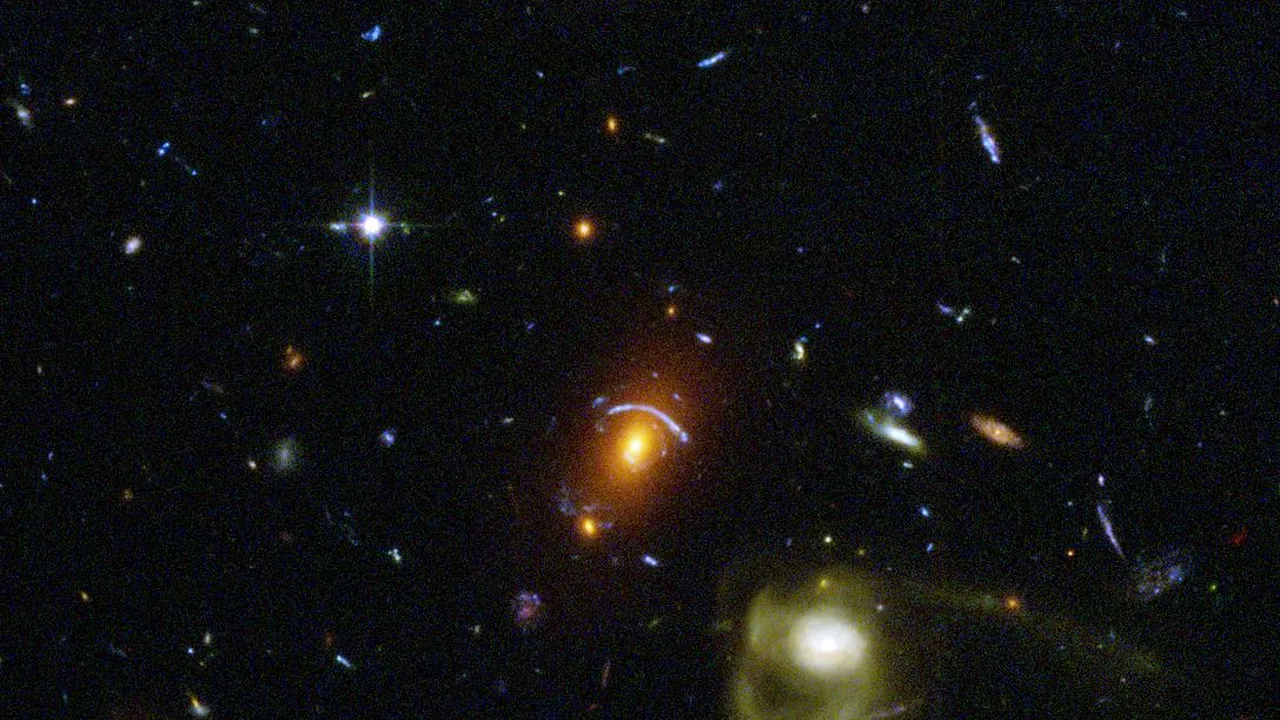A Handful of Galaxies and a Gravitational Lens