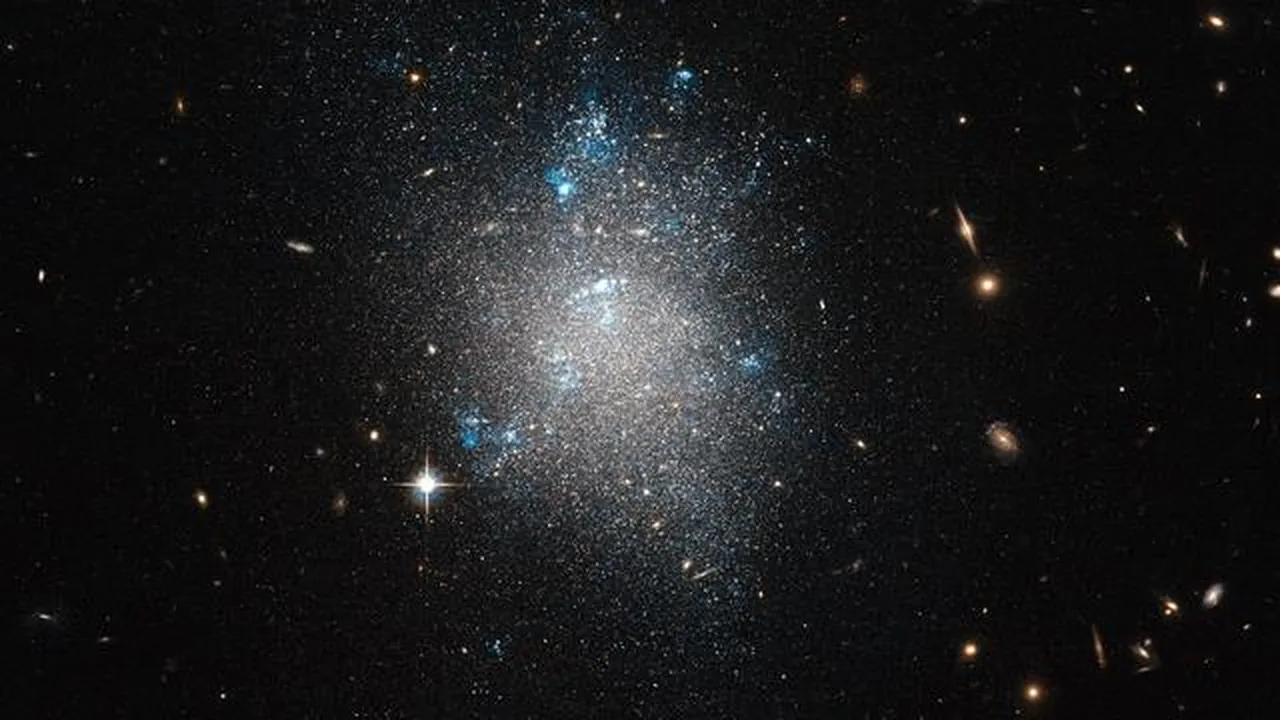 Hubble Views a Dwarf Galaxy