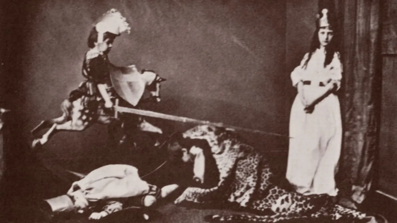 Carrol, Lewis - Der heilige Georg und der Drachen (Zeno Fotografie)
