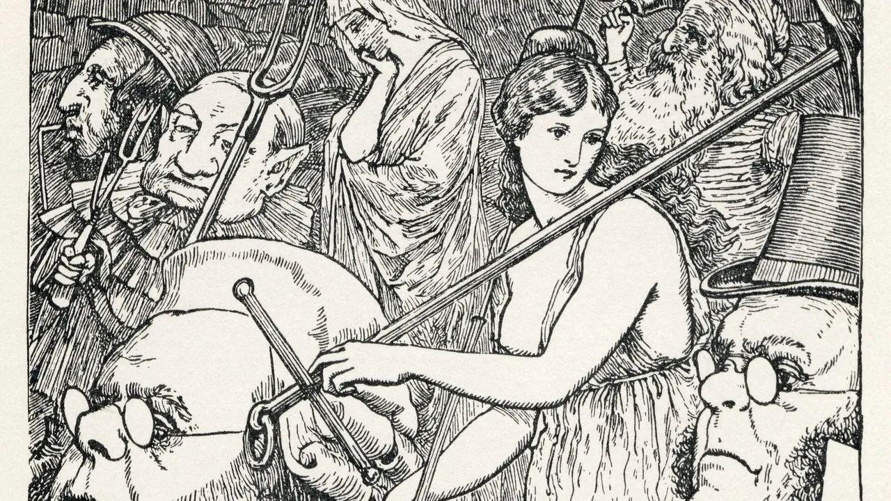 Lewis Carroll - Henry Holiday - Hunting of the Snark - Plate 6