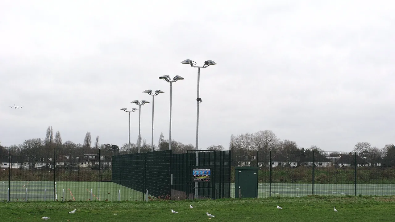 Gunnersbury Park artificial grass football pitches - geograph.org.uk - 5670625