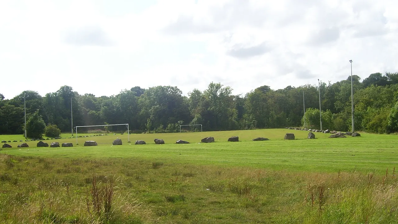 Outdoor grass football pitch - geograph.org.uk - 3084961