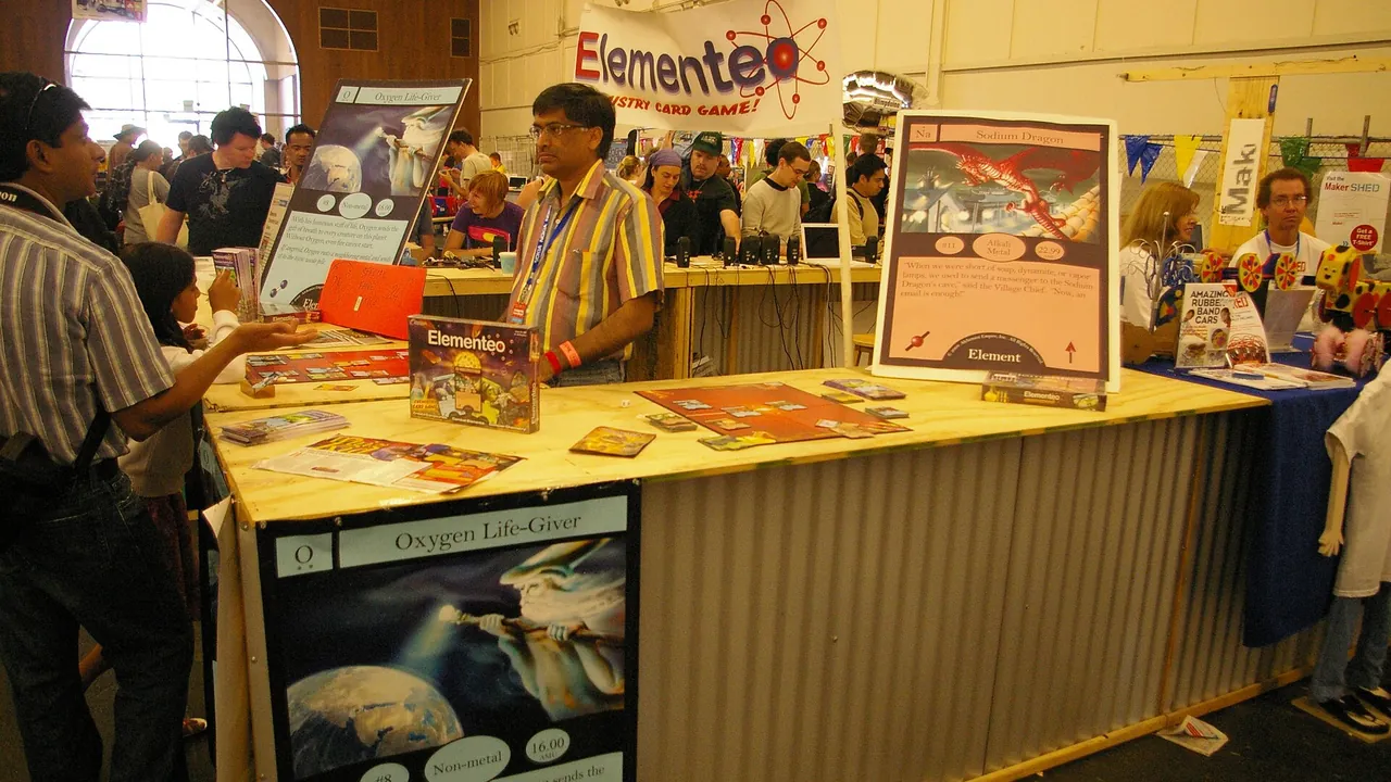 It's like Magic The Gathering, but with Chemistry. All the cool kids are doing it. (3592193467)