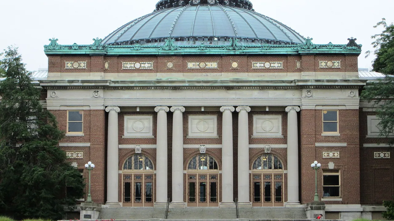 Foellinger Auditorium University of Illinois at Urbana-Champaign closer