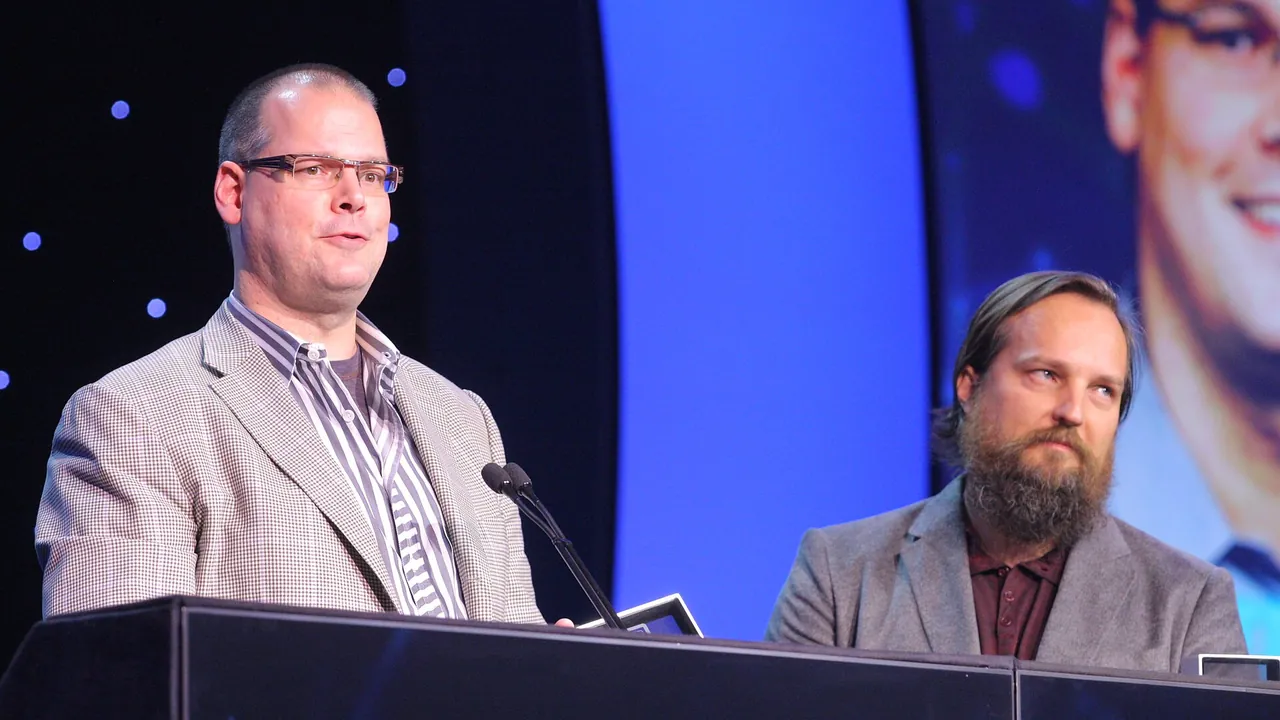 Game Developers Choice Awards 2013 - Ray Muzyka & Greg Zeschuk