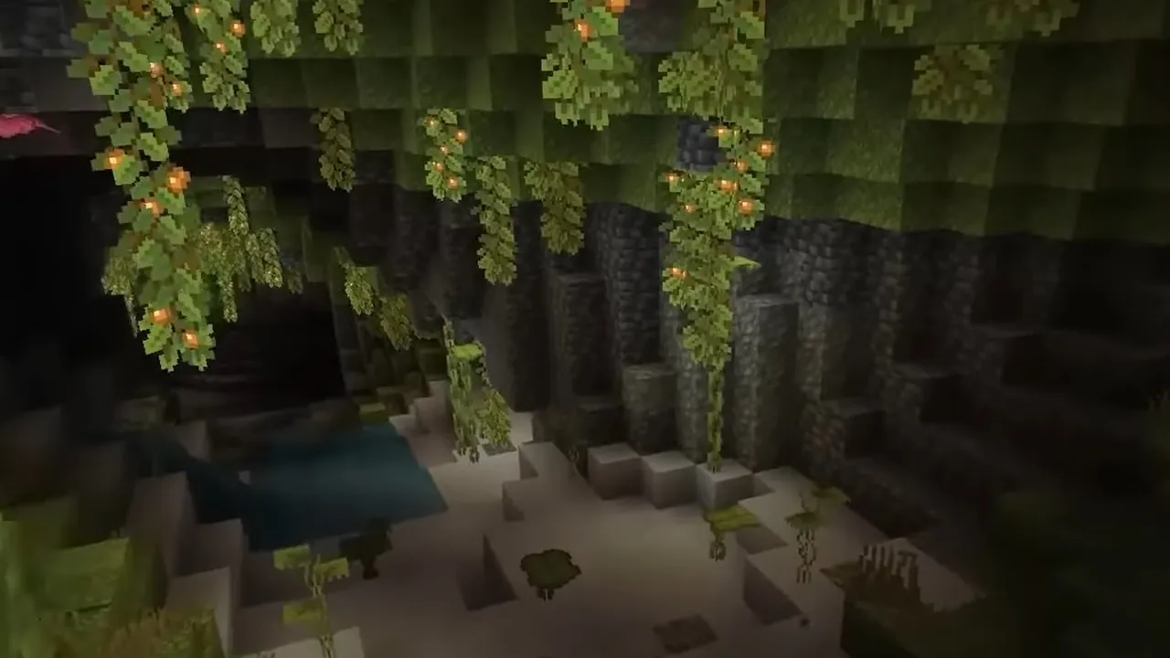 Minecraft - Lush caves