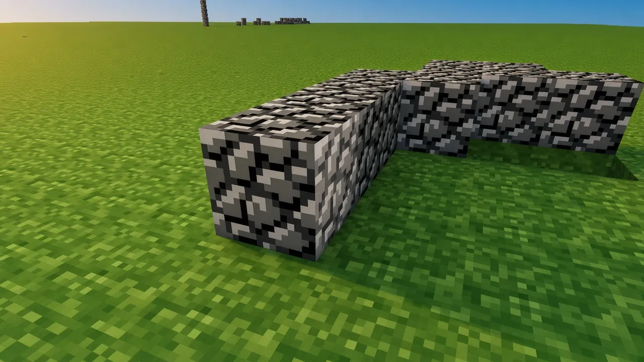 A 2009 screenshot from an early version of Minecraft, then called "Cave Game"