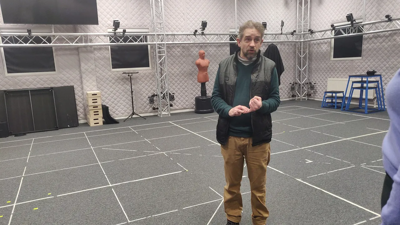University of Portsmouth CCIXR 2 Motion Capture (Mo-Cap) Studio
